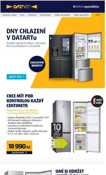 Leták DATART - 7.6.2022 - 13.6.2022.