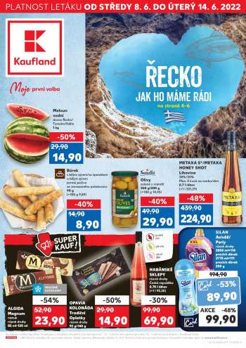 Leták Kaufland - 8.6.2022 - 14.6.2022.