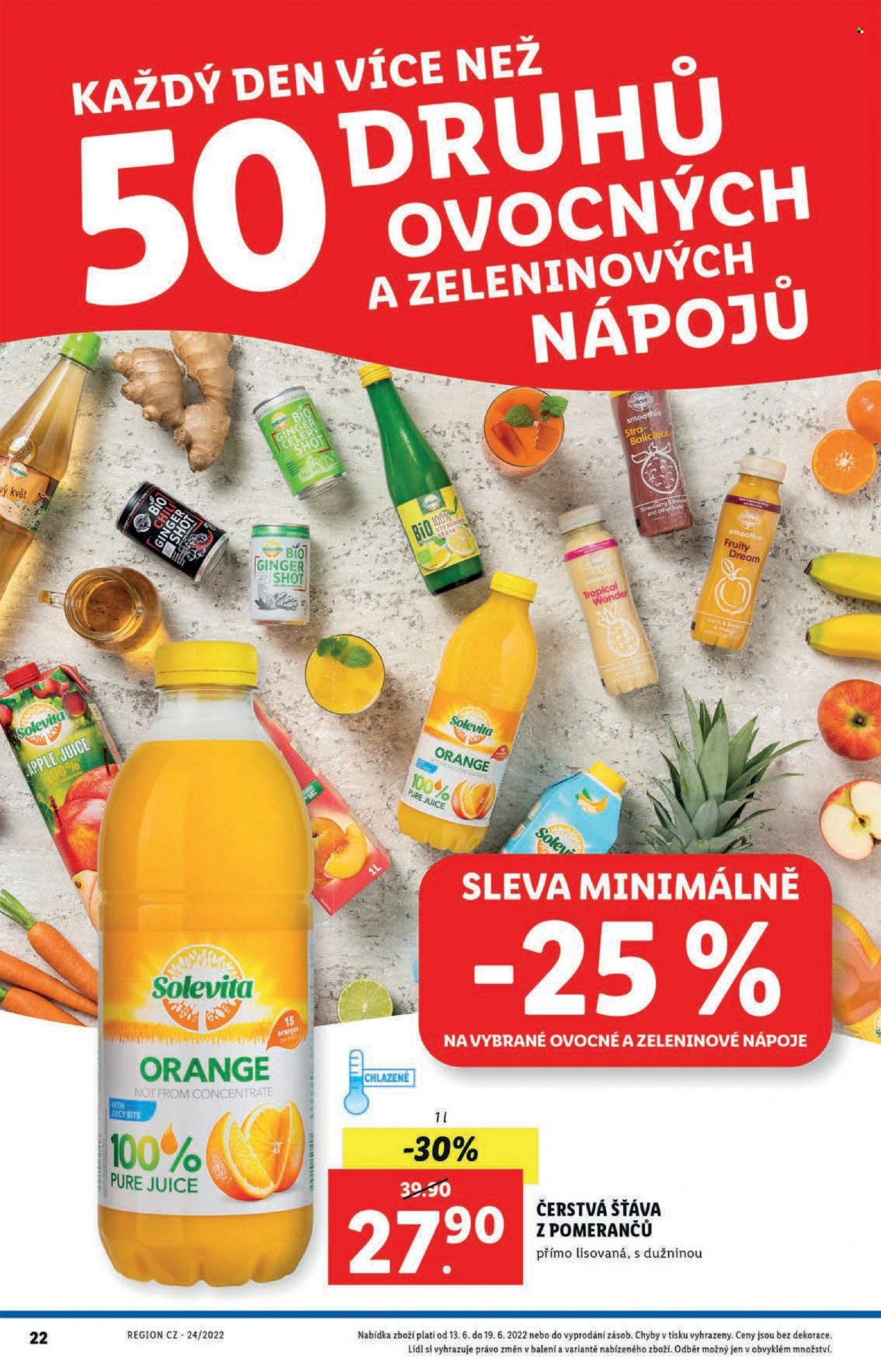 Leták Lidl - 13.6.2022 - 19.6.2022. Strana 22