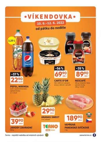 Leták coop TERNO - 10.6.2022 - 12.6.2022.