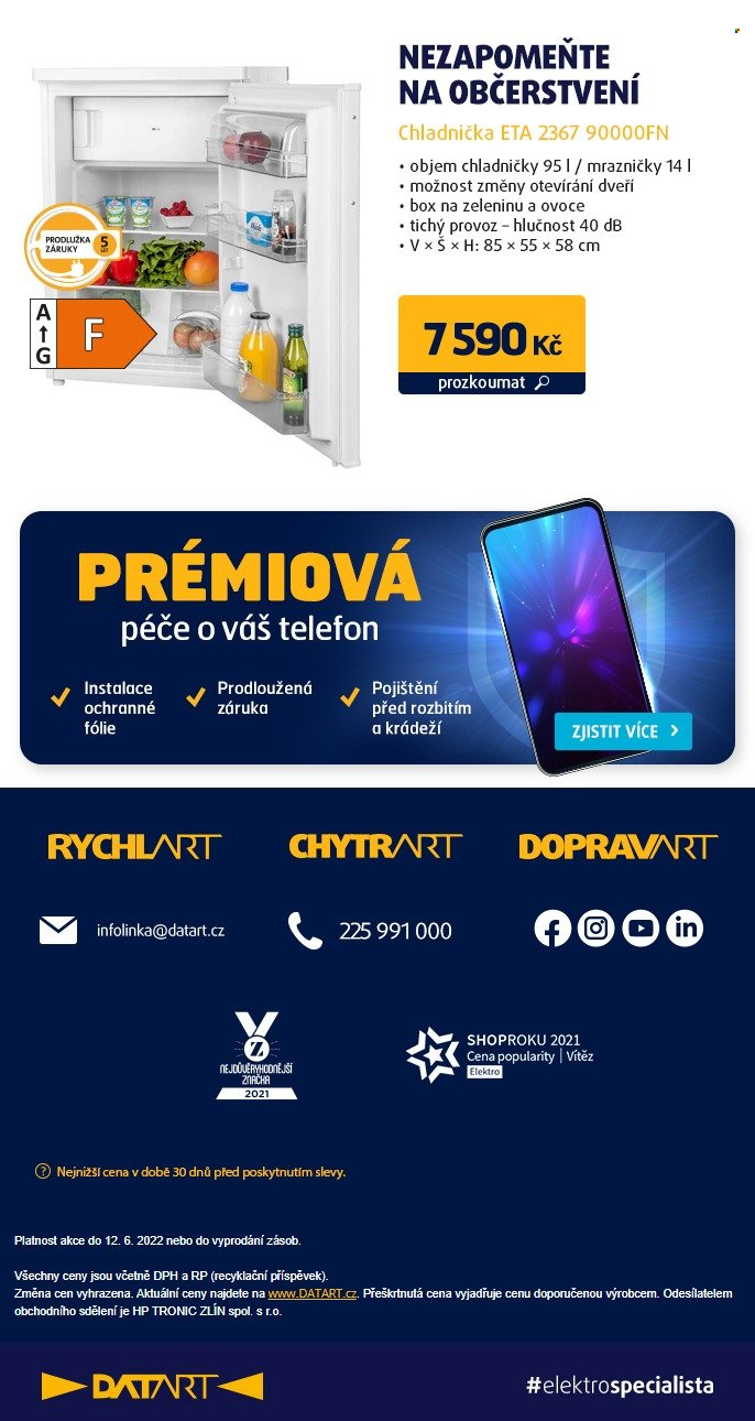 Leták DATART - 9.6.2022 - 12.6.2022. Strana 4