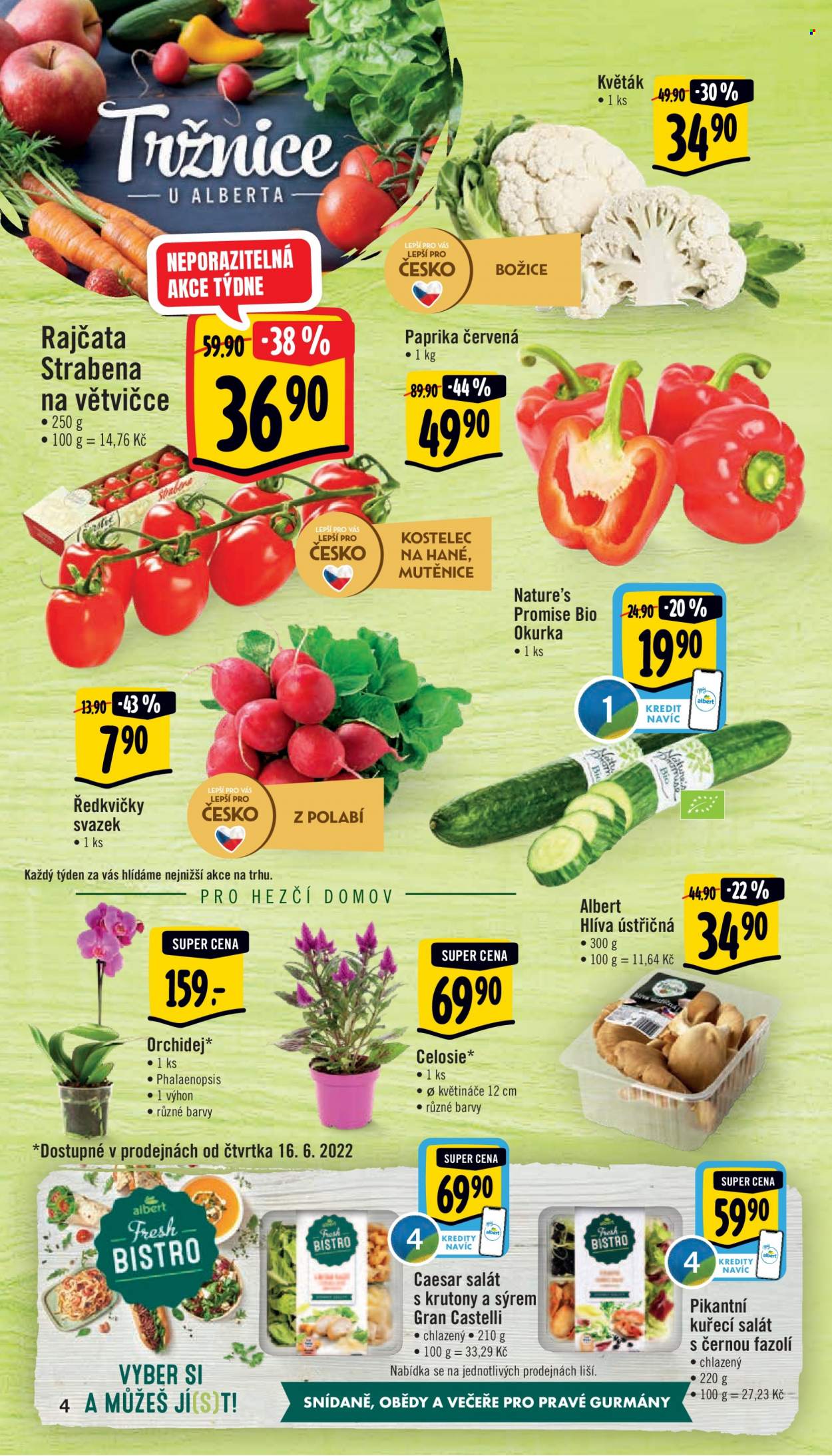 Leták Albert Supermarket - 15.6.2022 - 21.6.2022. Strana 4