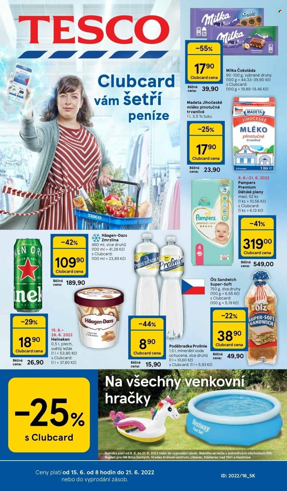 Leták TESCO - 15.6.2022 - 21.6.2022. Strana 1