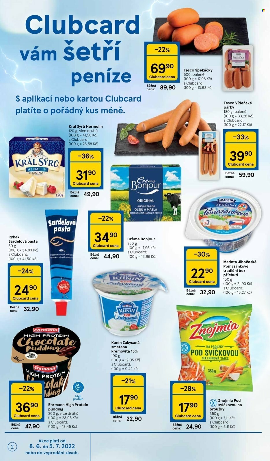 Leták TESCO - 15.6.2022 - 21.6.2022. Strana 2