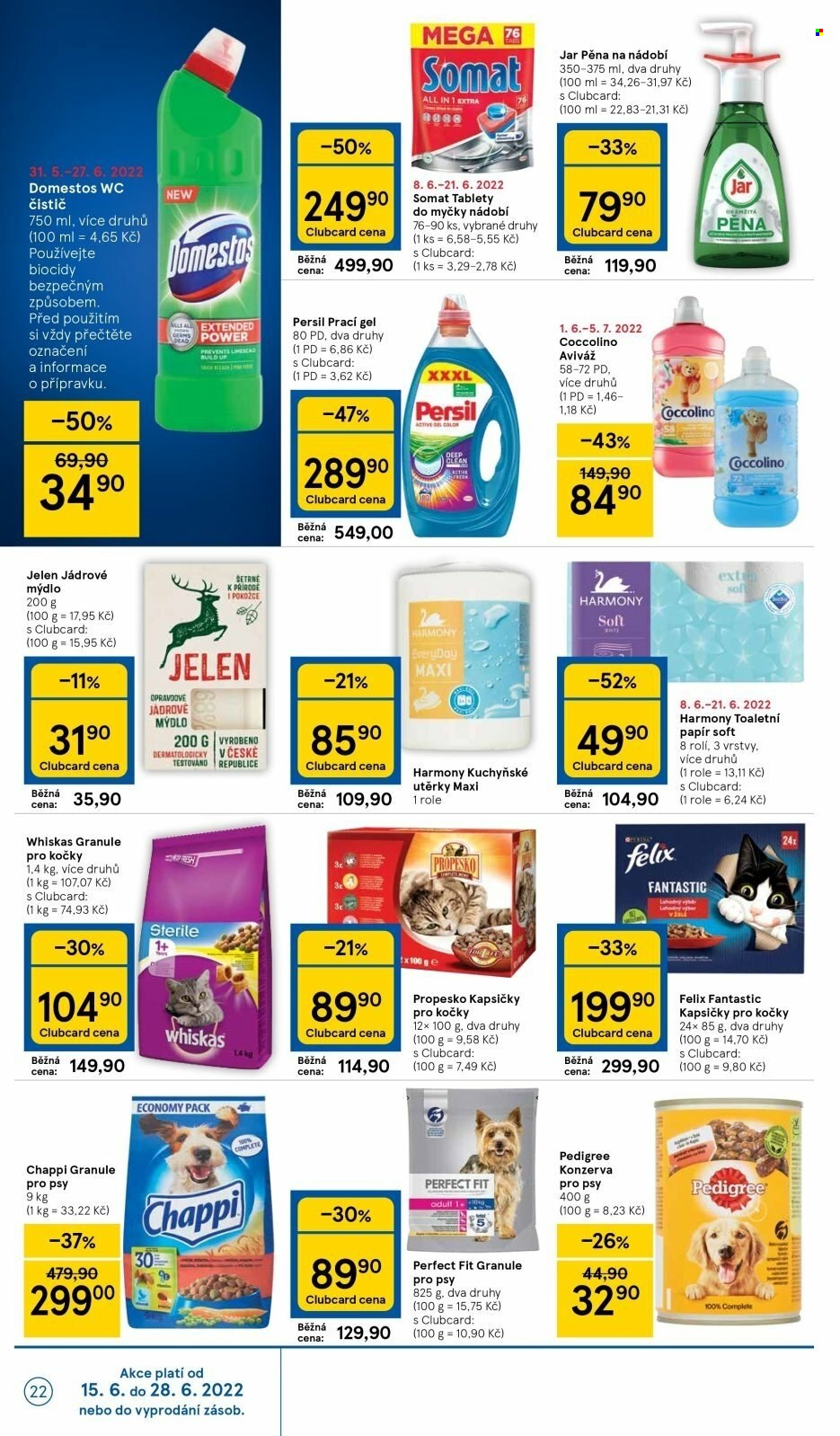 Leták TESCO - 15.6.2022 - 21.6.2022. Strana 22