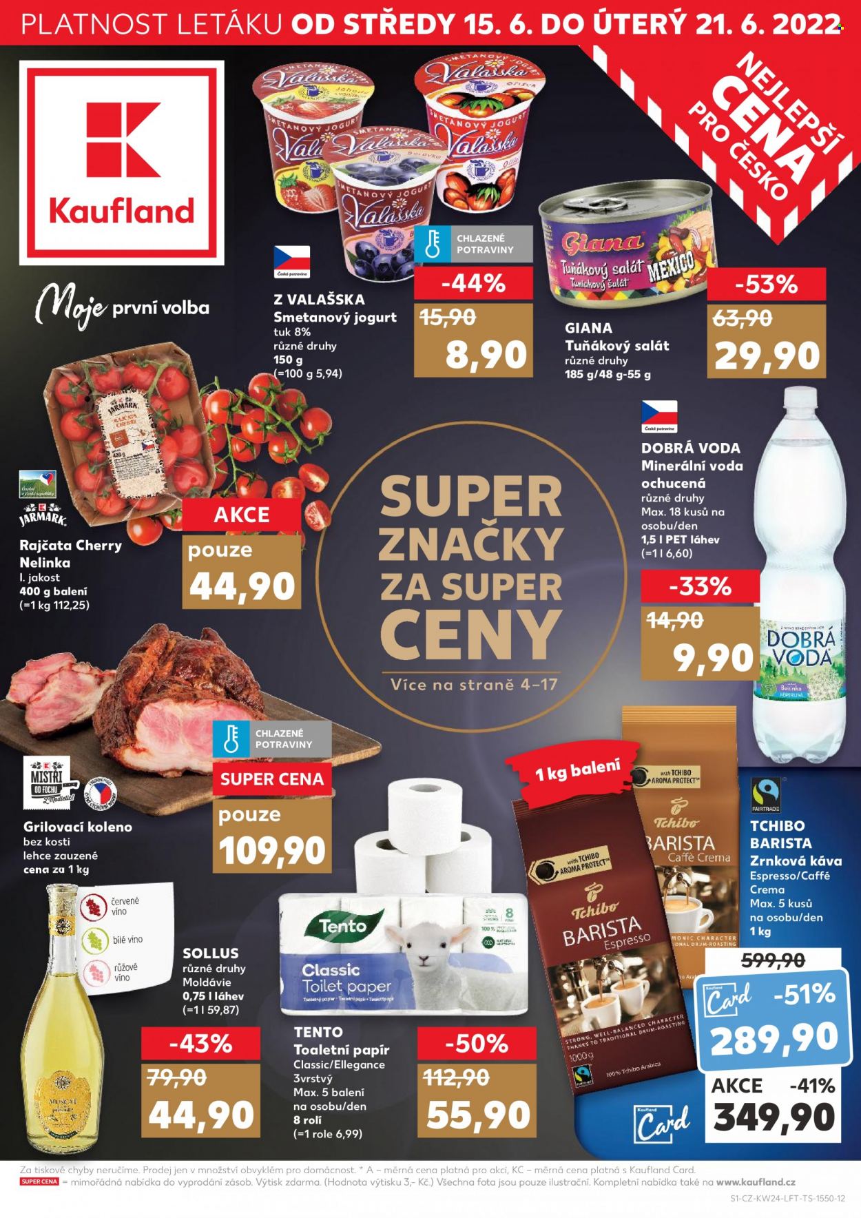 Leták Kaufland - 15.6.2022 - 21.6.2022. Strana 1