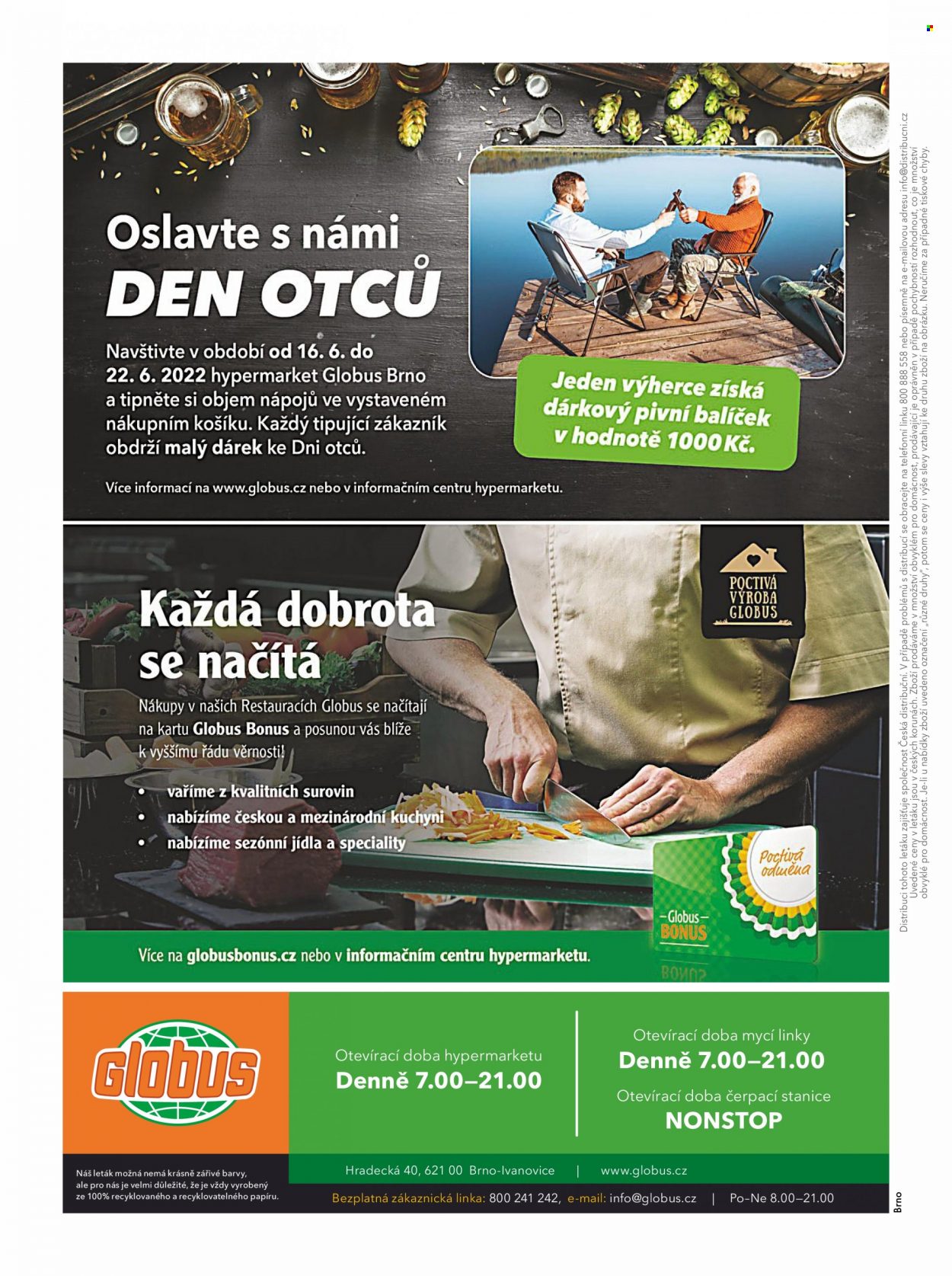 Leták Globus - 16.6.2022 - 22.6.2022. Strana 32