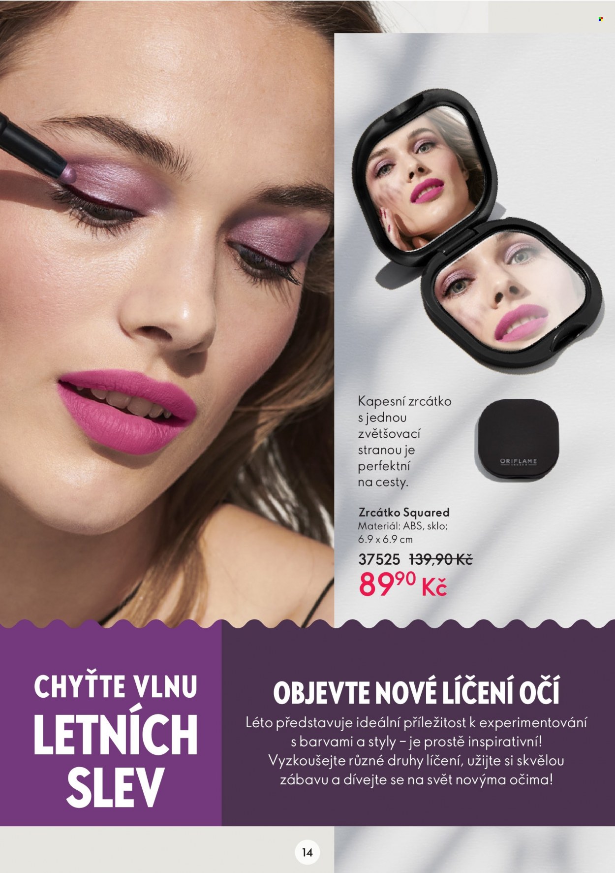 Leták ORIFLAME - 15.6.2022 - 5.7.2022. Strana 14