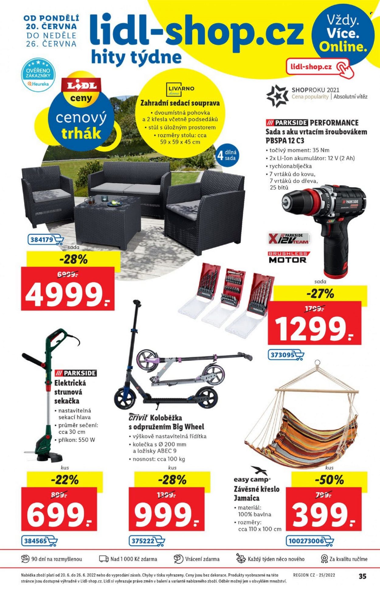 Leták Lidl - 20.6.2022 - 26.6.2022. Strana 35