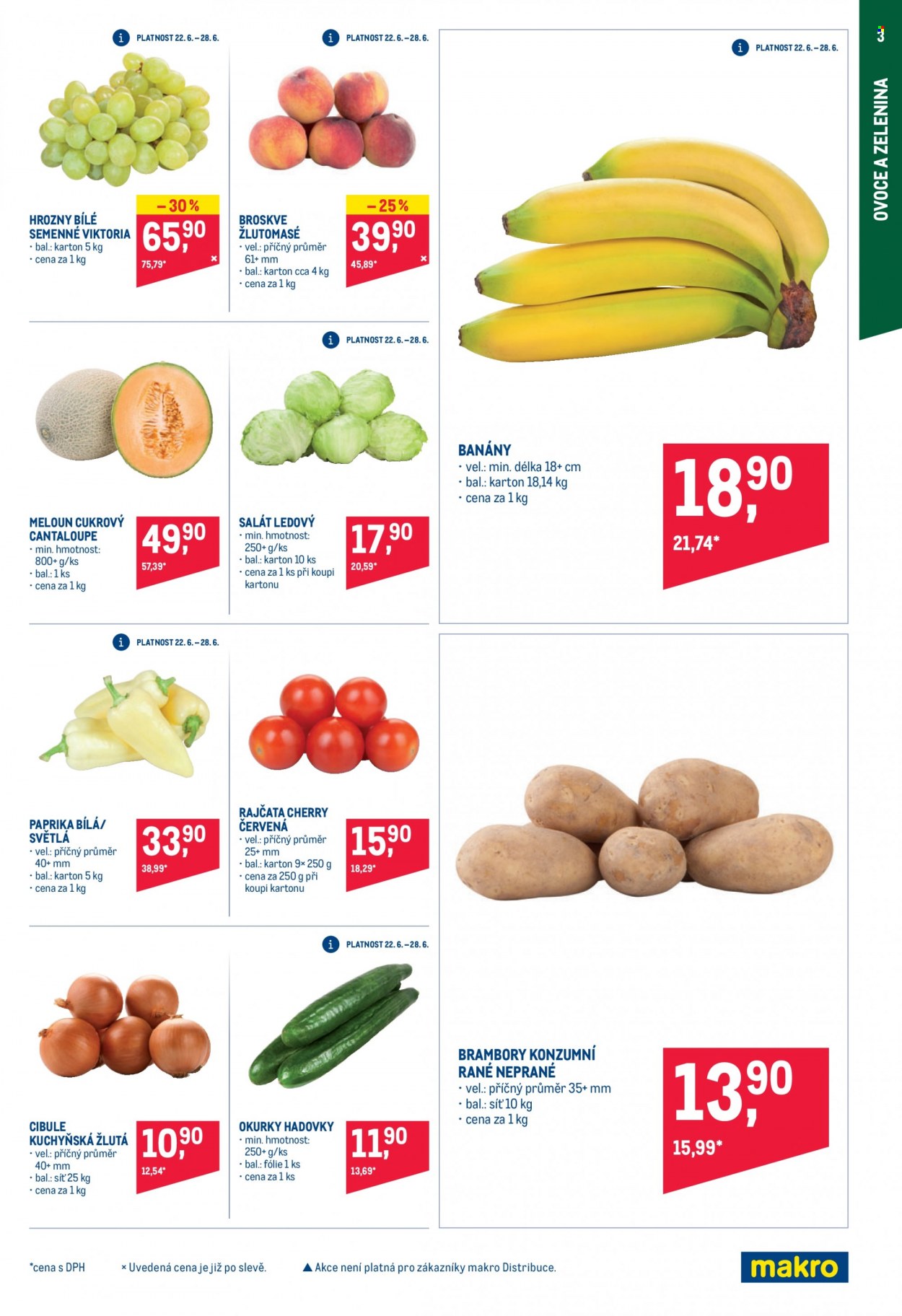 Leták MAKRO - 22.6.2022 - 5.7.2022. Strana 3