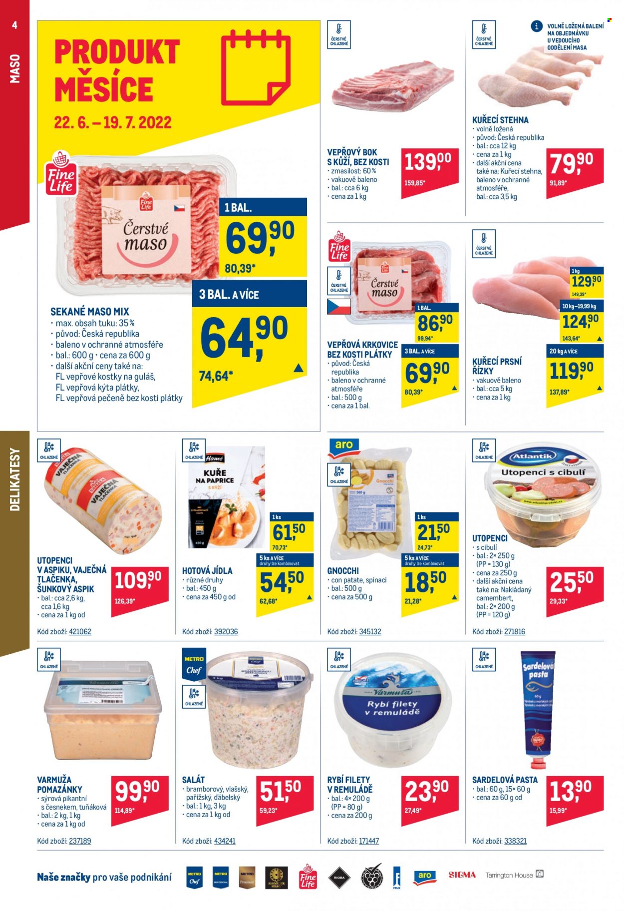 Leták MAKRO - 22.6.2022 - 5.7.2022. Strana 4