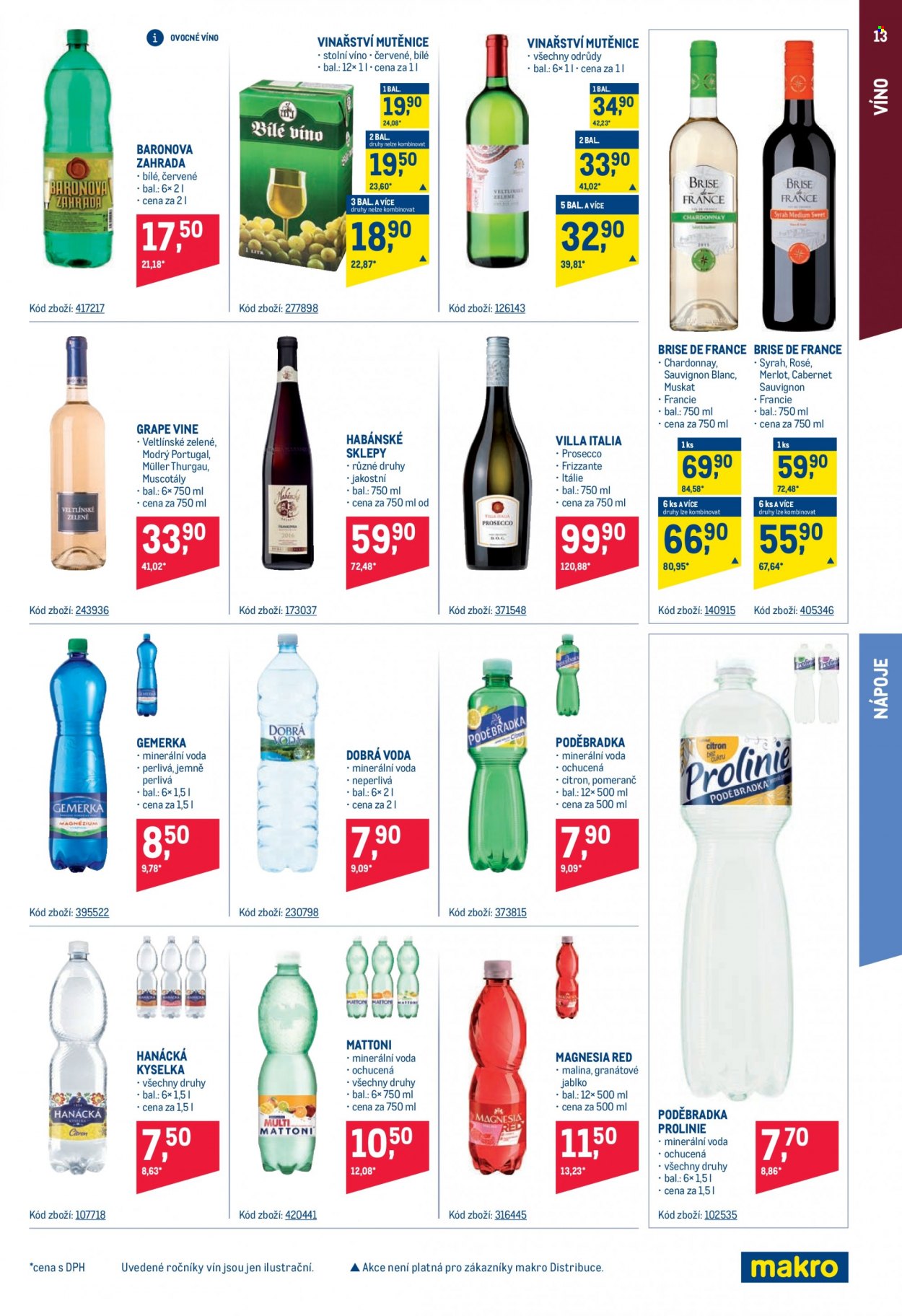 Leták MAKRO - 22.6.2022 - 5.7.2022. Strana 13
