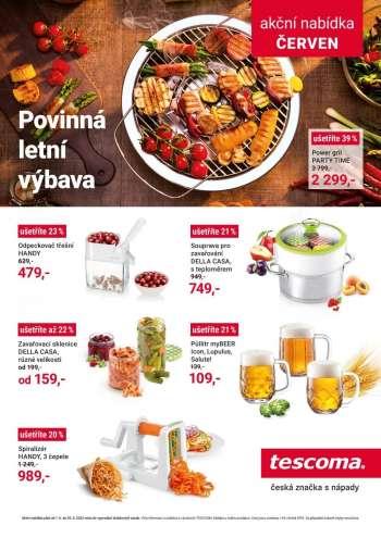 Leták Tescoma - 1.6.2022 - 30.6.2022.