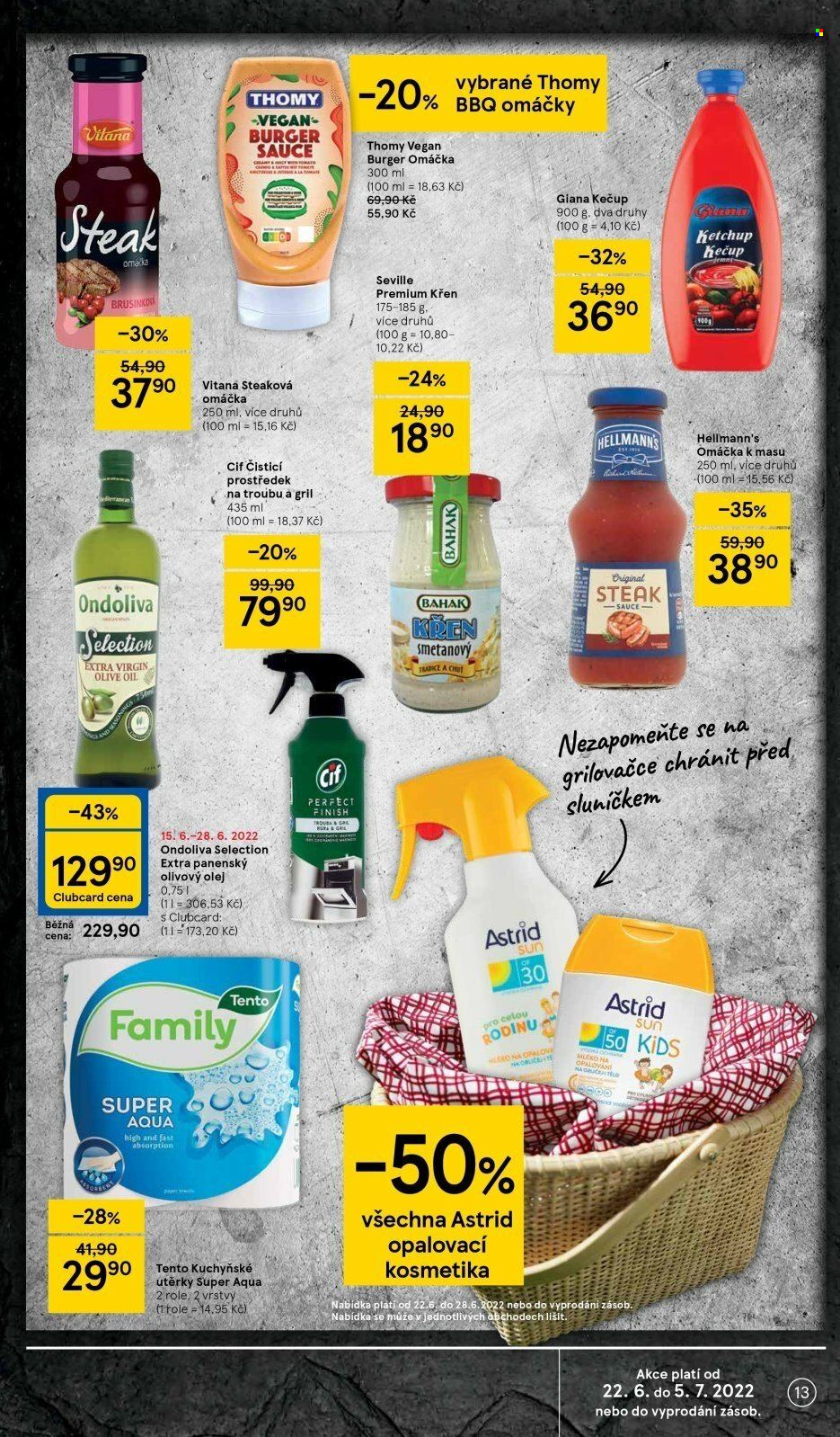 Leták TESCO - 22.6.2022 - 28.6.2022. Strana 13