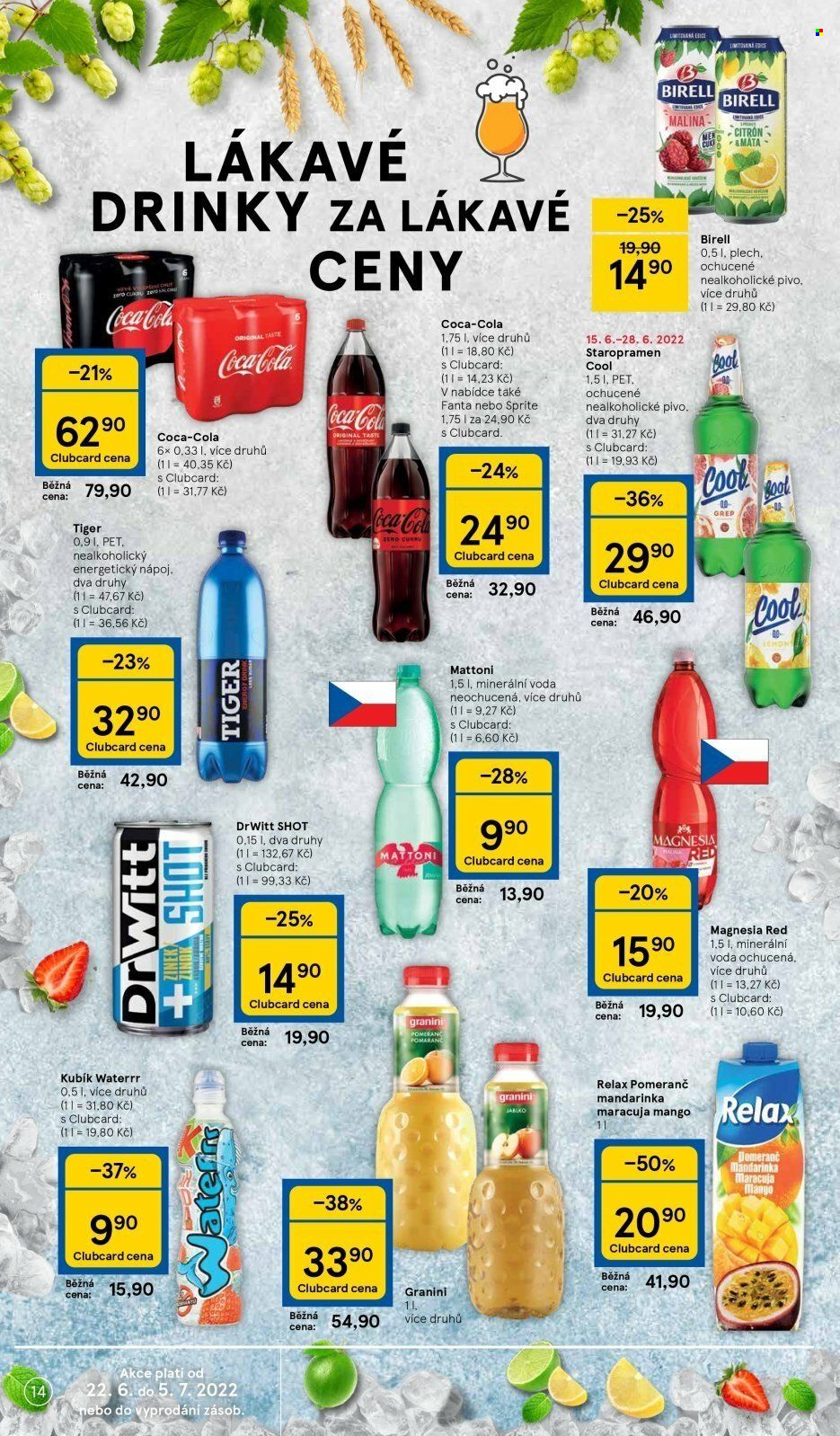 Leták TESCO - 22.6.2022 - 28.6.2022. Strana 14