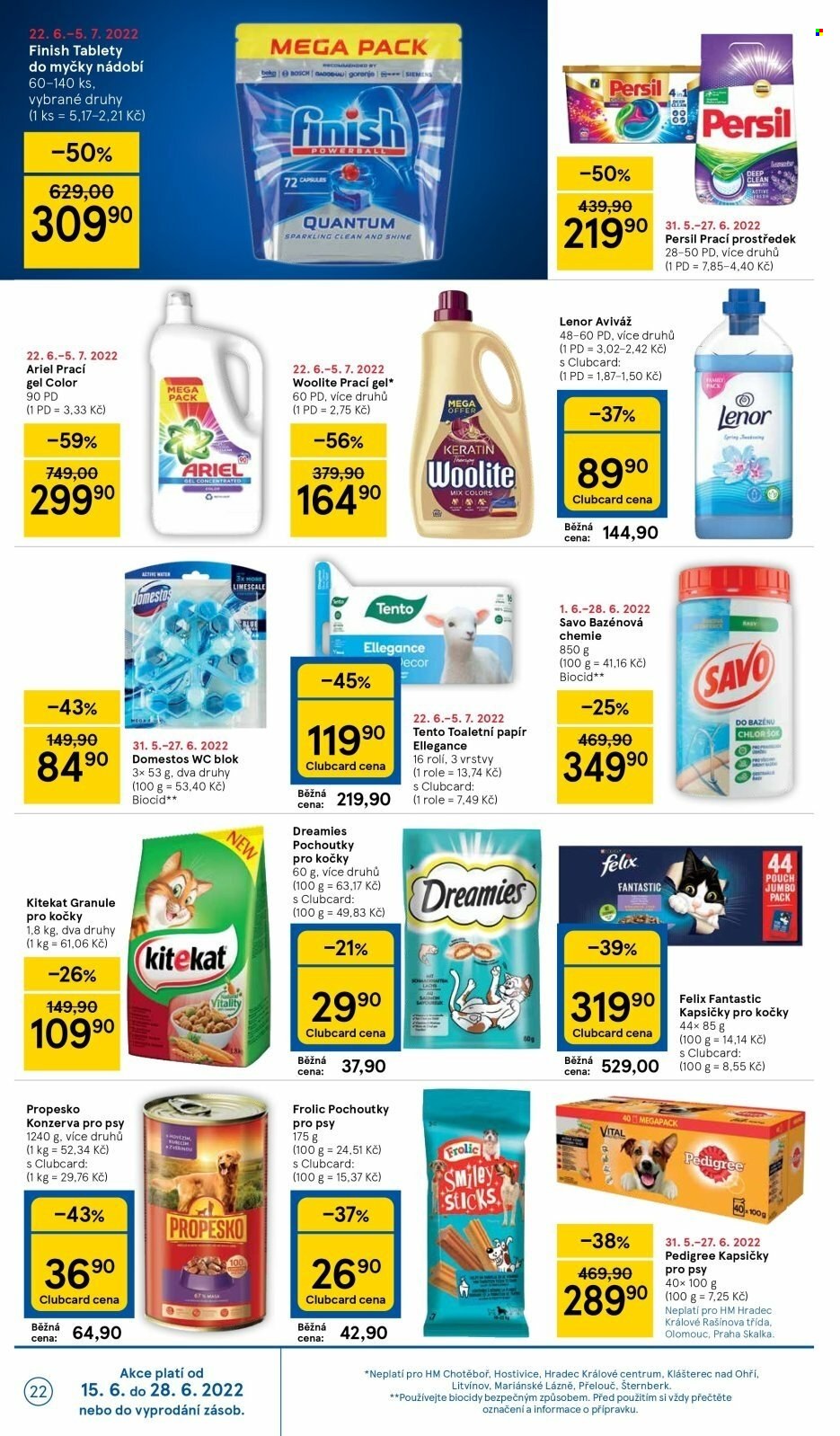 Leták TESCO - 22.6.2022 - 28.6.2022. Strana 22