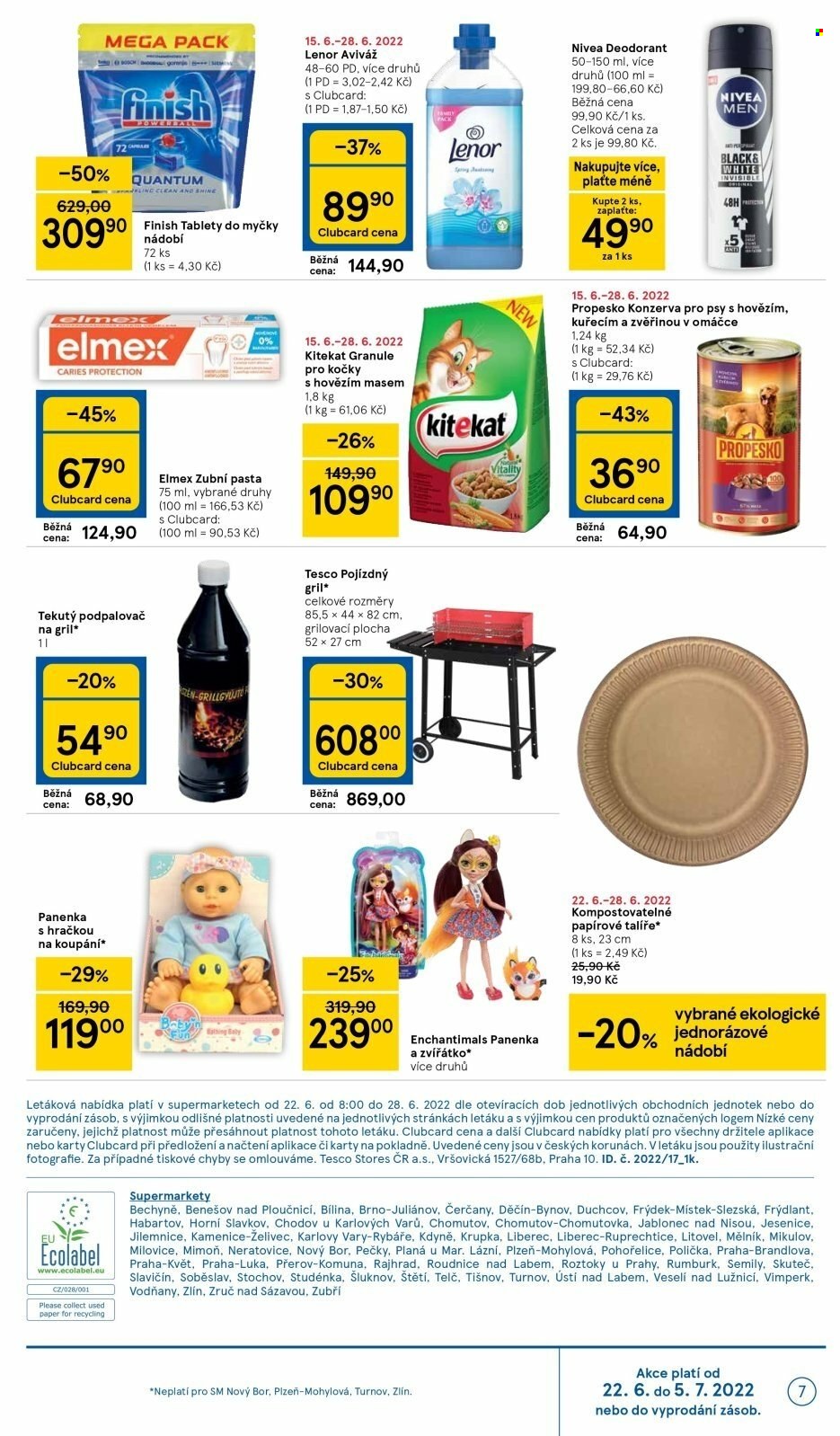 Leták TESCO supermarket - 22.6.2022 - 28.6.2022. Strana 7