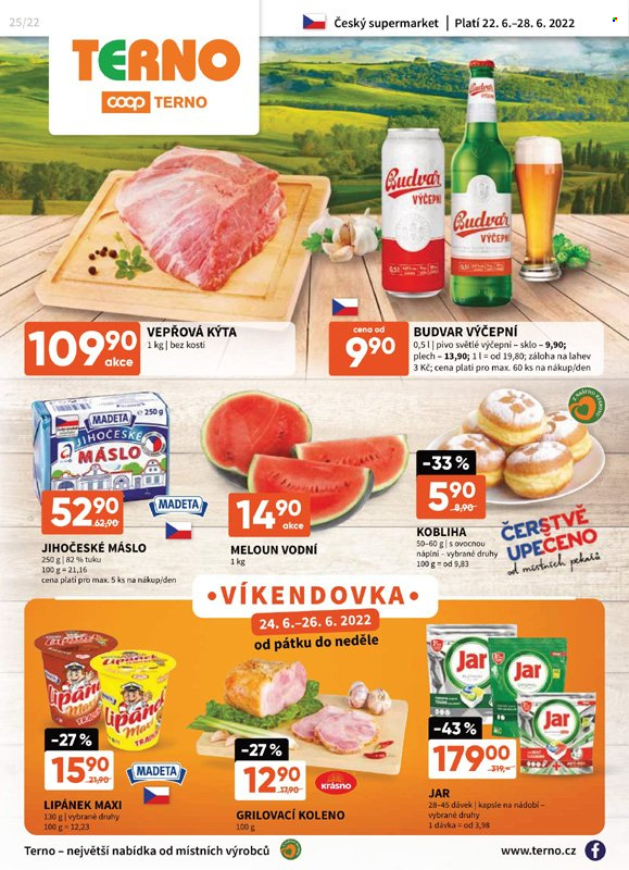 Leták coop TERNO - 22.6.2022 - 28.6.2022. Strana 1