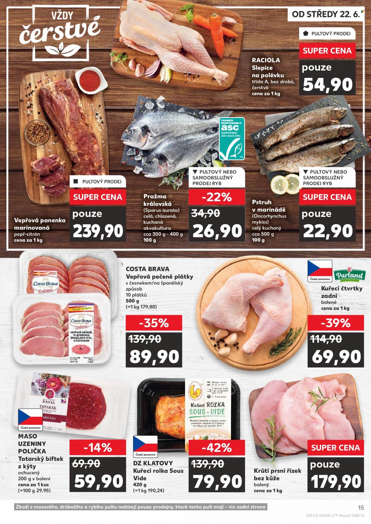 Leták Kaufland - 22.6.2022 - 28.6.2022. Strana 15