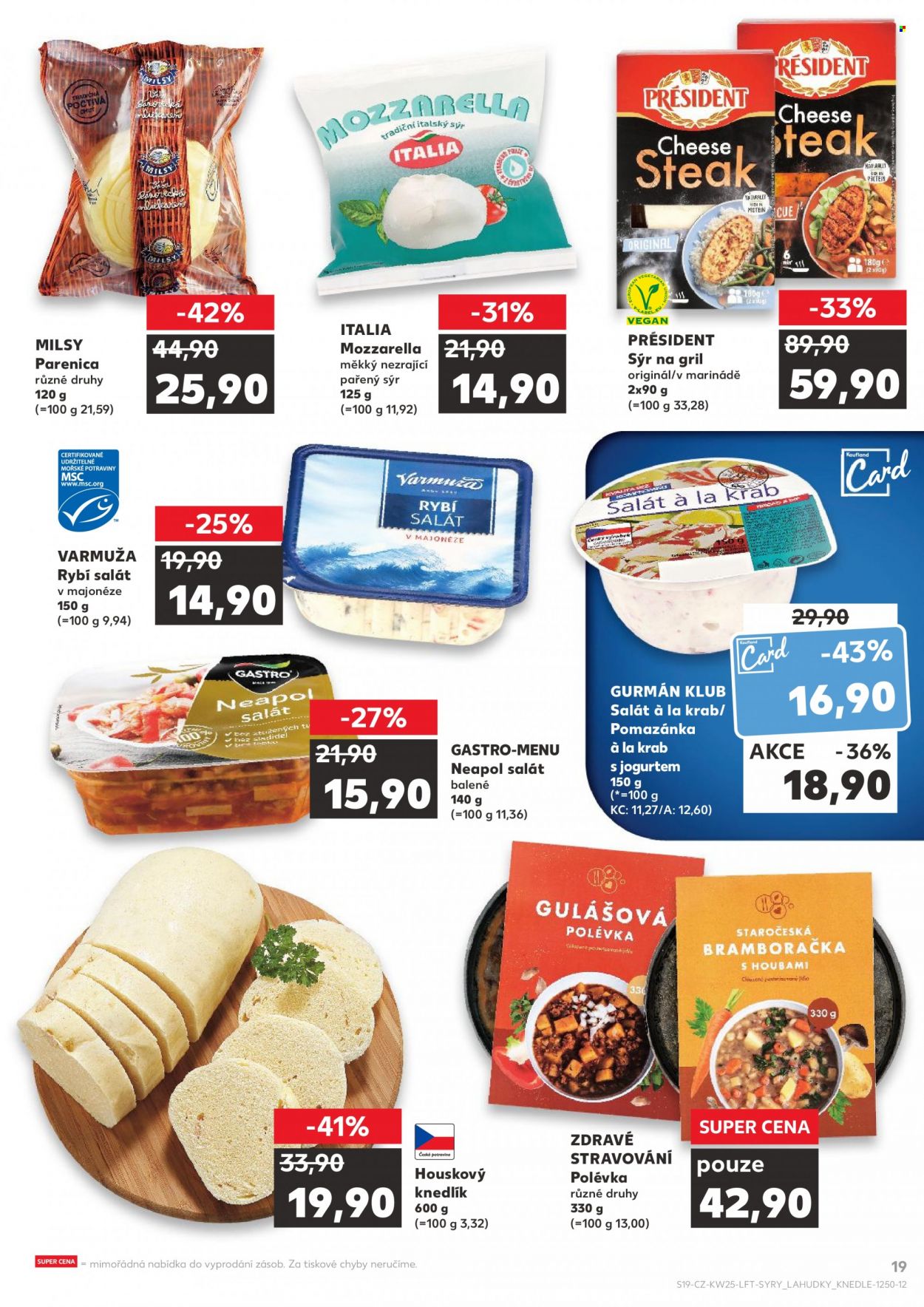 Leták Kaufland - 22.6.2022 - 28.6.2022. Strana 19