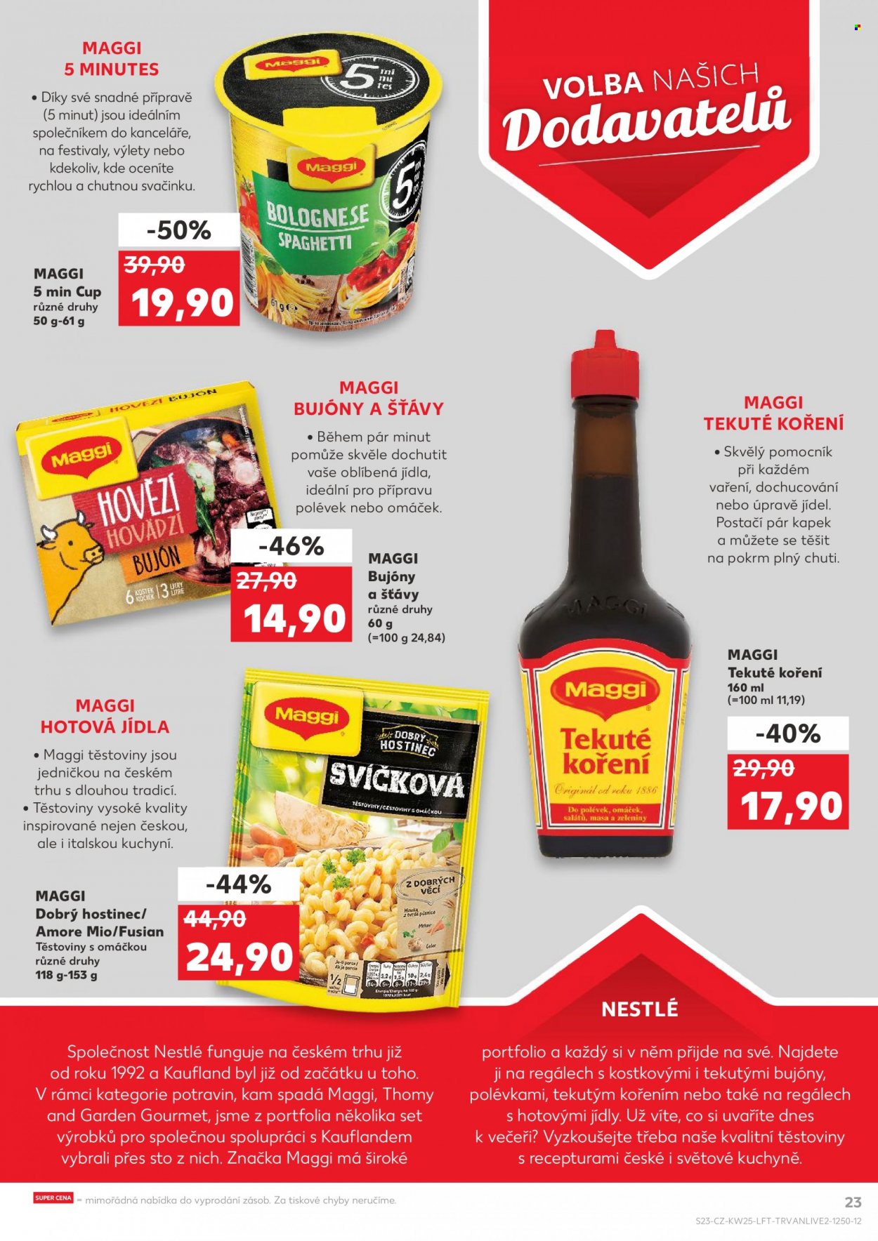 Leták Kaufland - 22.6.2022 - 28.6.2022. Strana 23