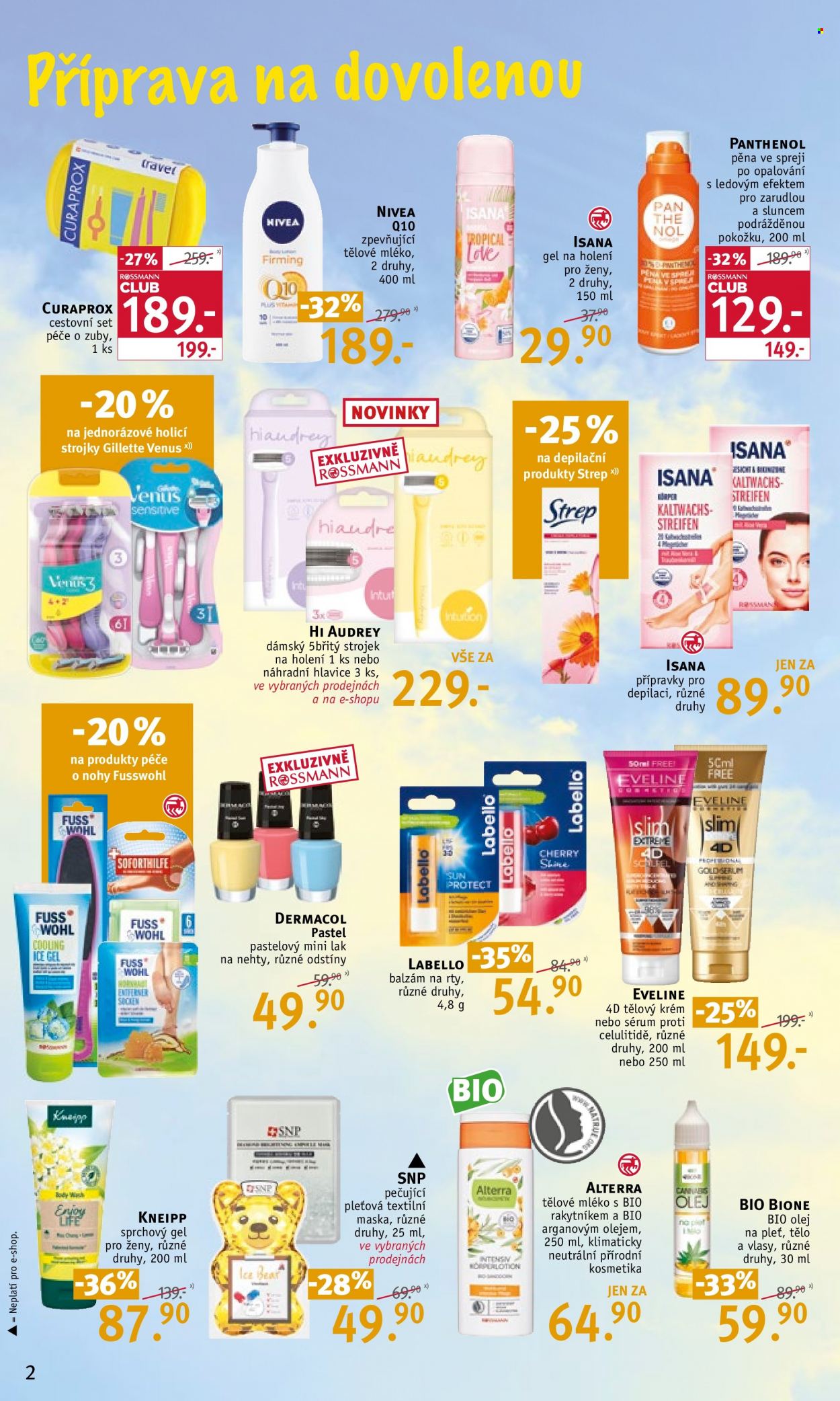Leták ROSSMANN - 22.6.2022 - 5.7.2022. Strana 2