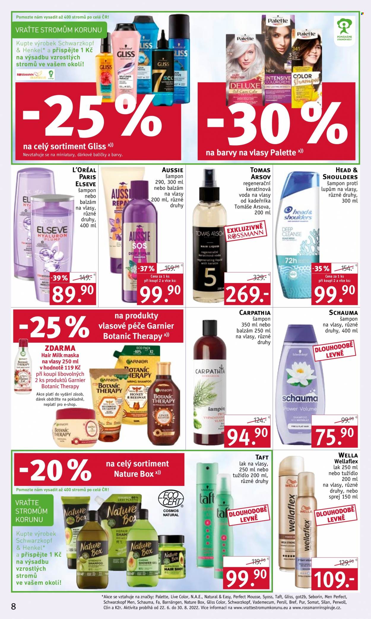 Leták ROSSMANN - 22.6.2022 - 5.7.2022. Strana 8