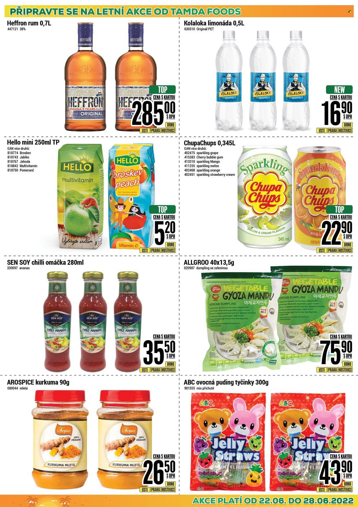 Leták Tamda Foods - 22.6.2022 - 28.6.2022. Strana 21