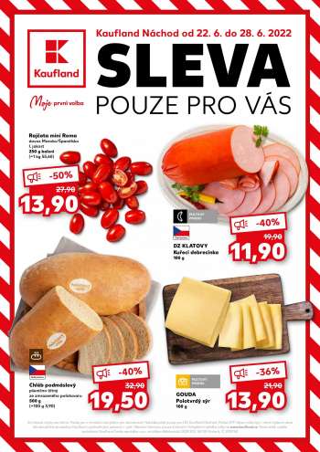 Leták Kaufland - 22.6.2022 - 26.6.2022.