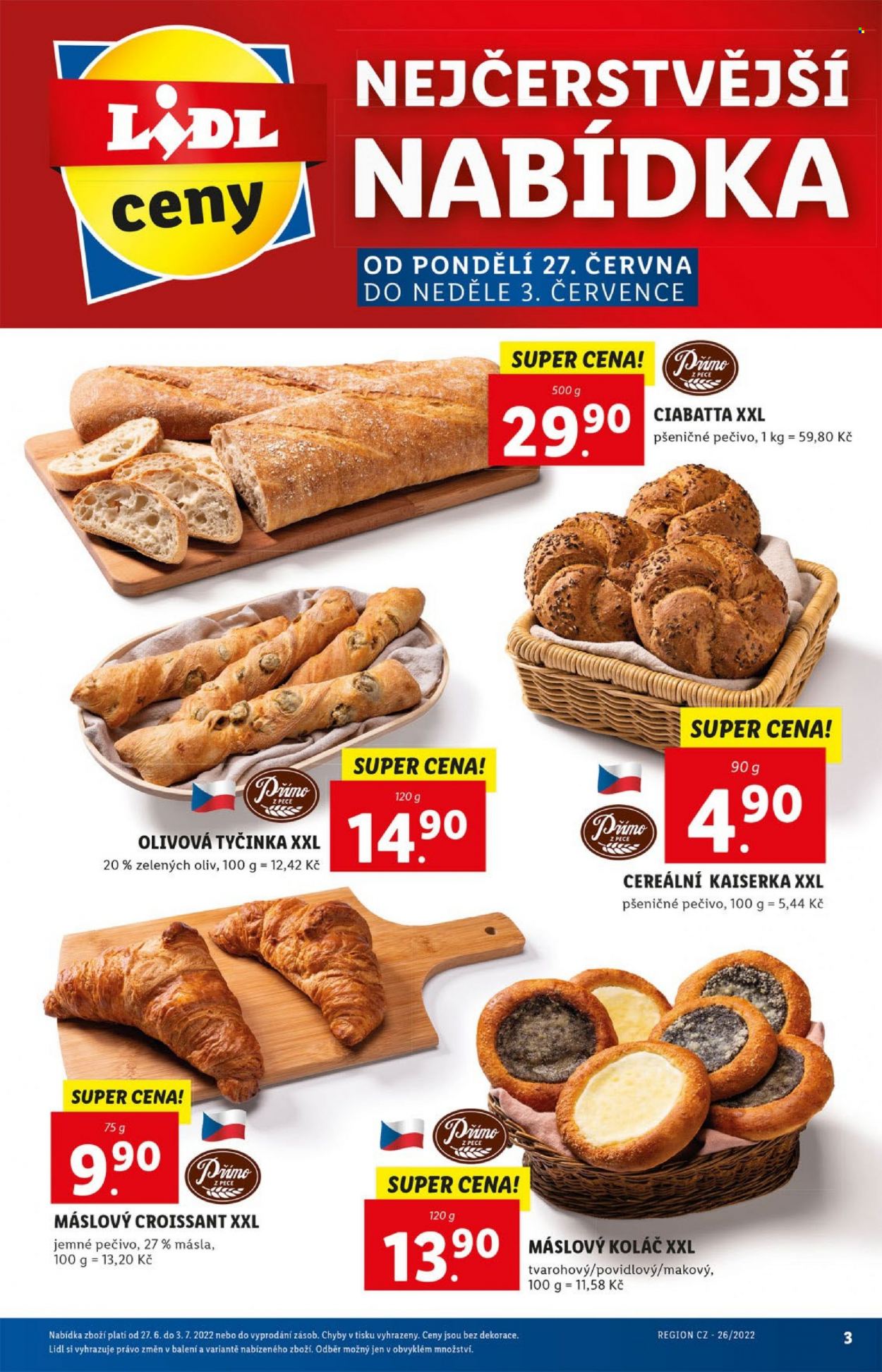 Leták Lidl - 27.6.2022 - 3.7.2022. Strana 3