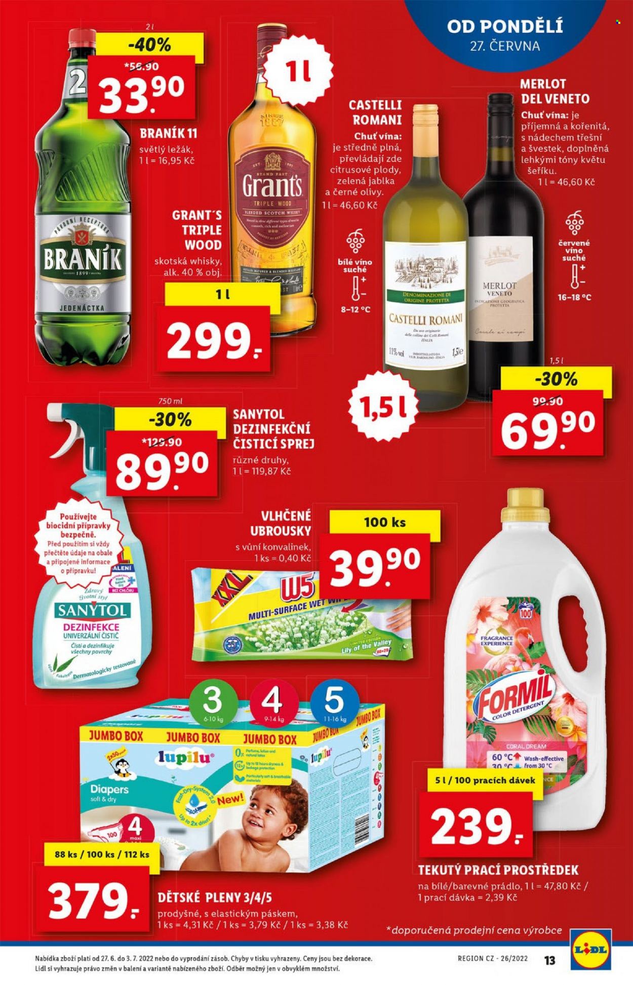 Leták Lidl - 27.6.2022 - 3.7.2022. Strana 13