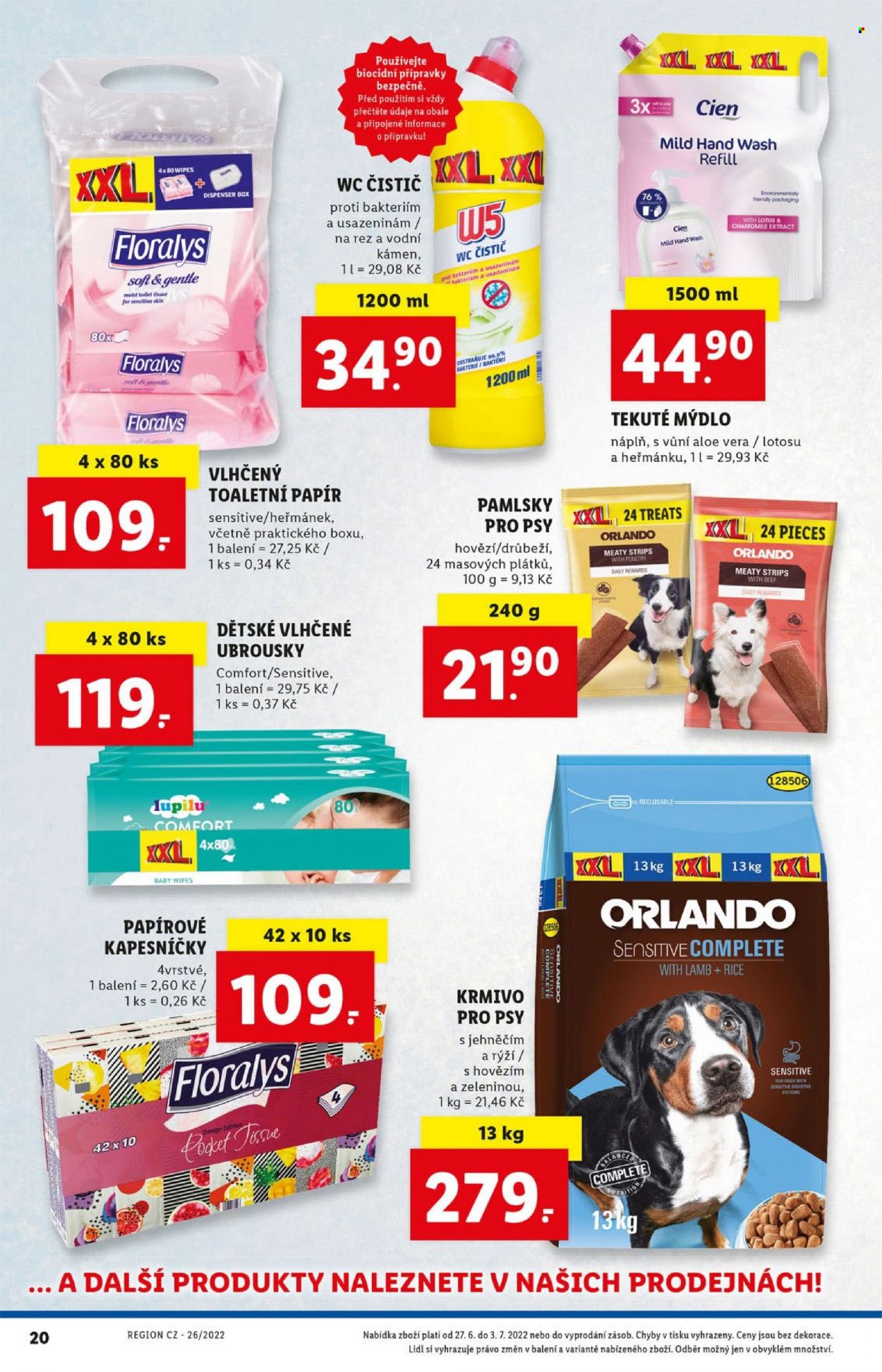 Leták Lidl - 27.6.2022 - 3.7.2022. Strana 20