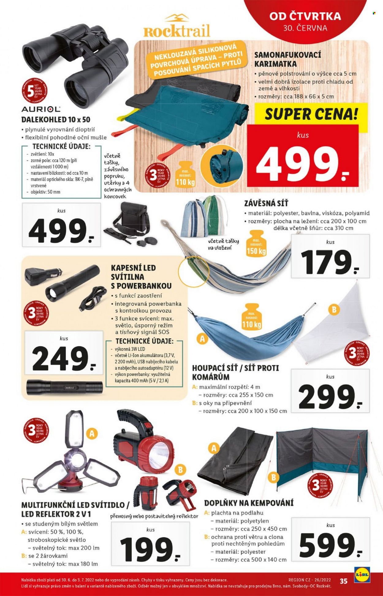 Leták Lidl - 27.6.2022 - 3.7.2022. Strana 35