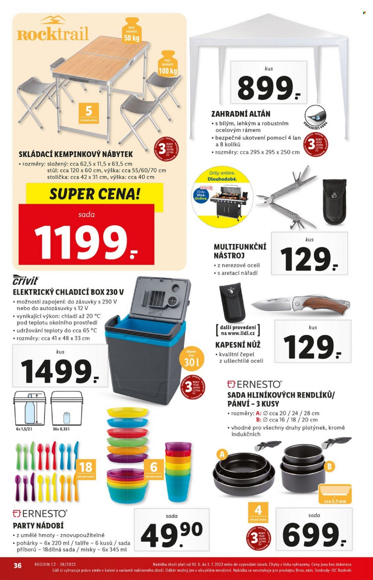 Leták Lidl - 27.6.2022 - 3.7.2022. Strana 36