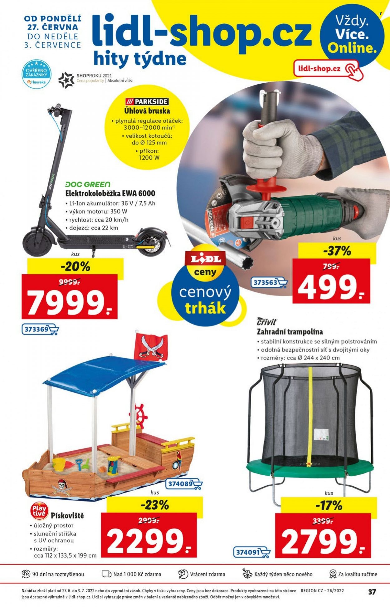 Leták Lidl - 27.6.2022 - 3.7.2022. Strana 37