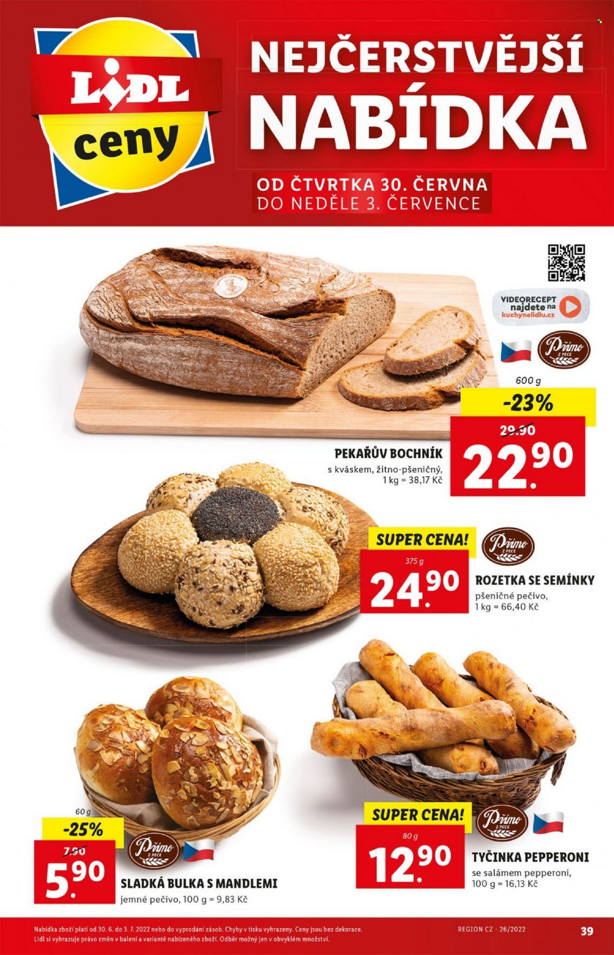 Leták Lidl - 27.6.2022 - 3.7.2022. Strana 39