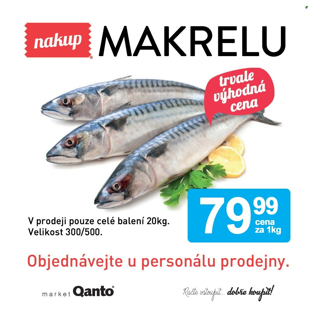 Leták Qanto market - 24.6.2022 - 26.6.2022. Strana 1
