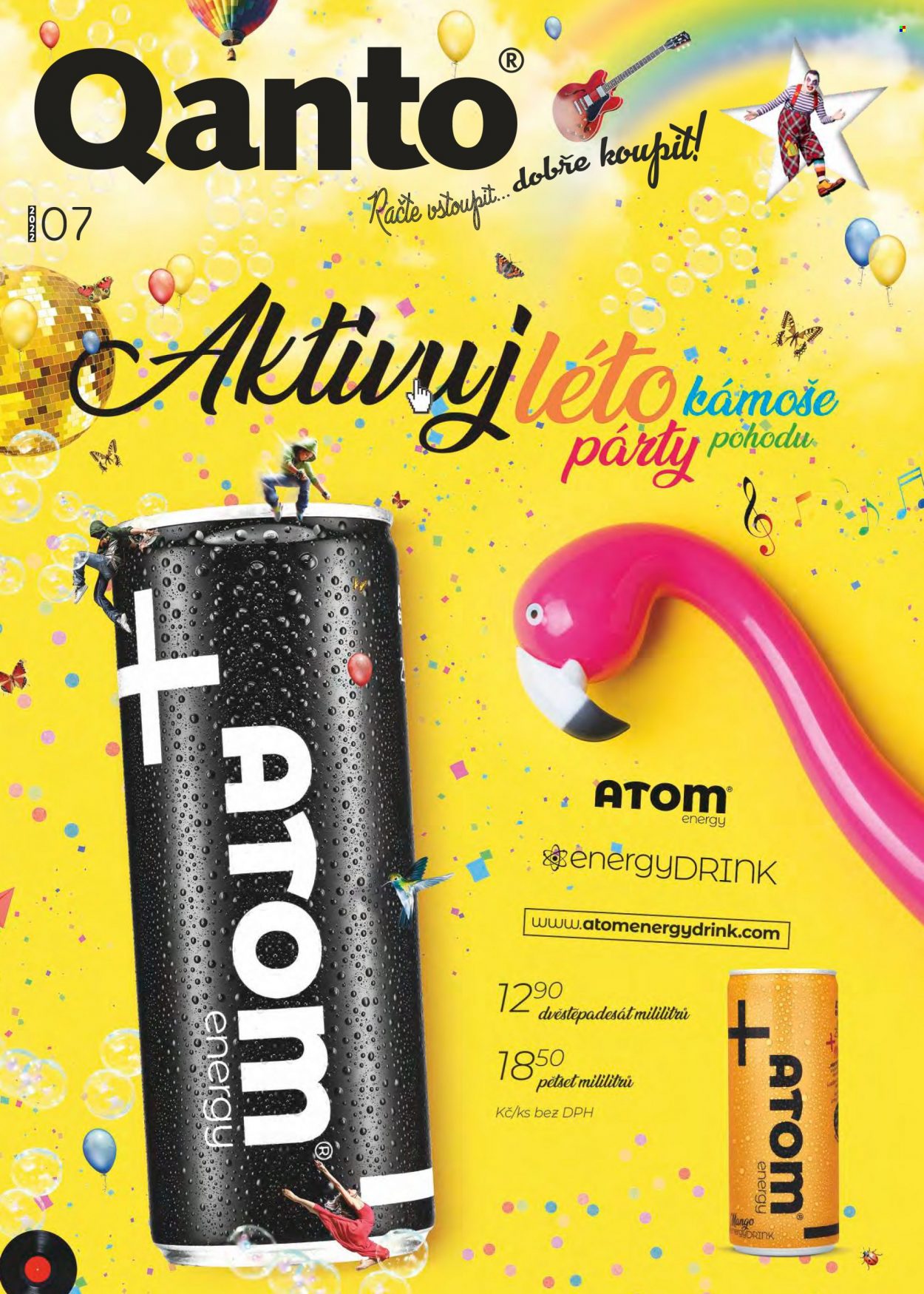Leták Astur & Qanto velkoobchod - 1.7.2022 - 31.7.2022. Strana 1