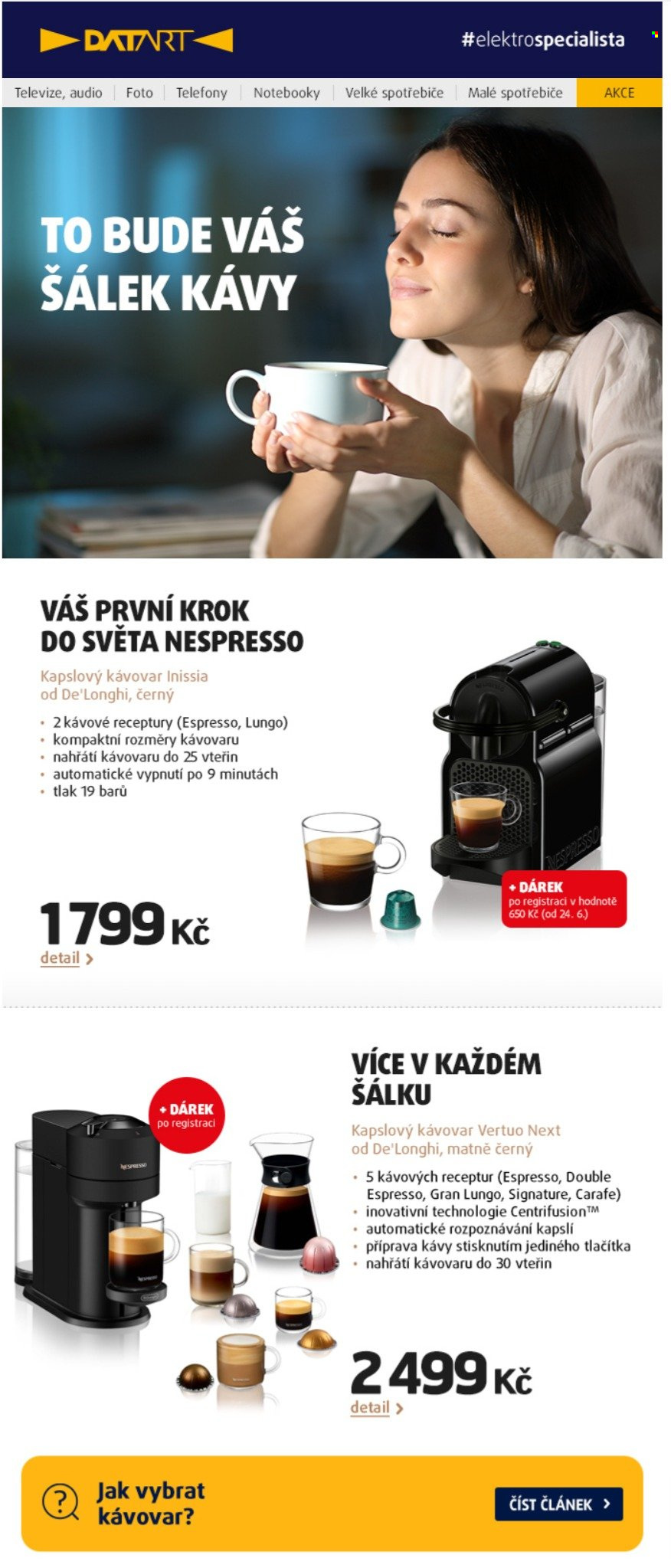 Leták DATART - 24.6.2022 - 26.6.2022. Strana 1