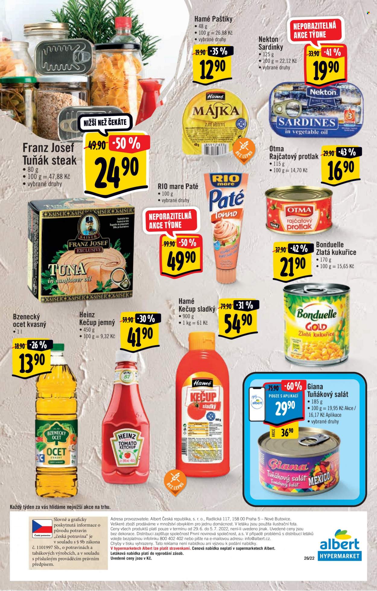 Leták Albert Hypermarket - 29.6.2022 - 5.7.2022. Strana 16