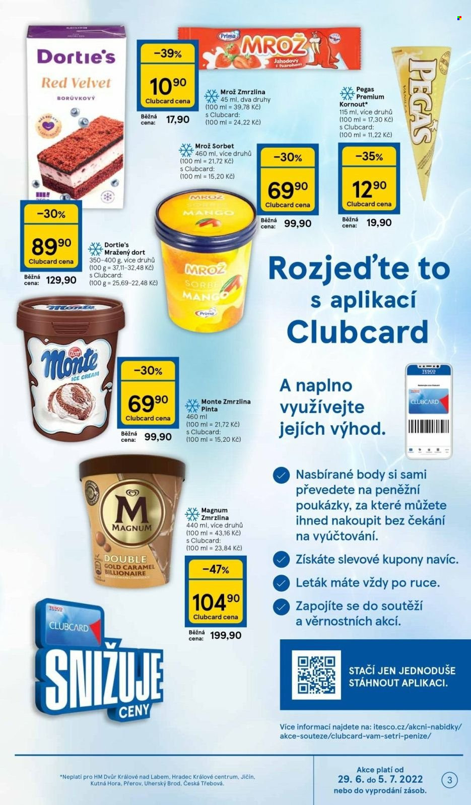 Leták TESCO - 29.6.2022 - 5.7.2022. Strana 3