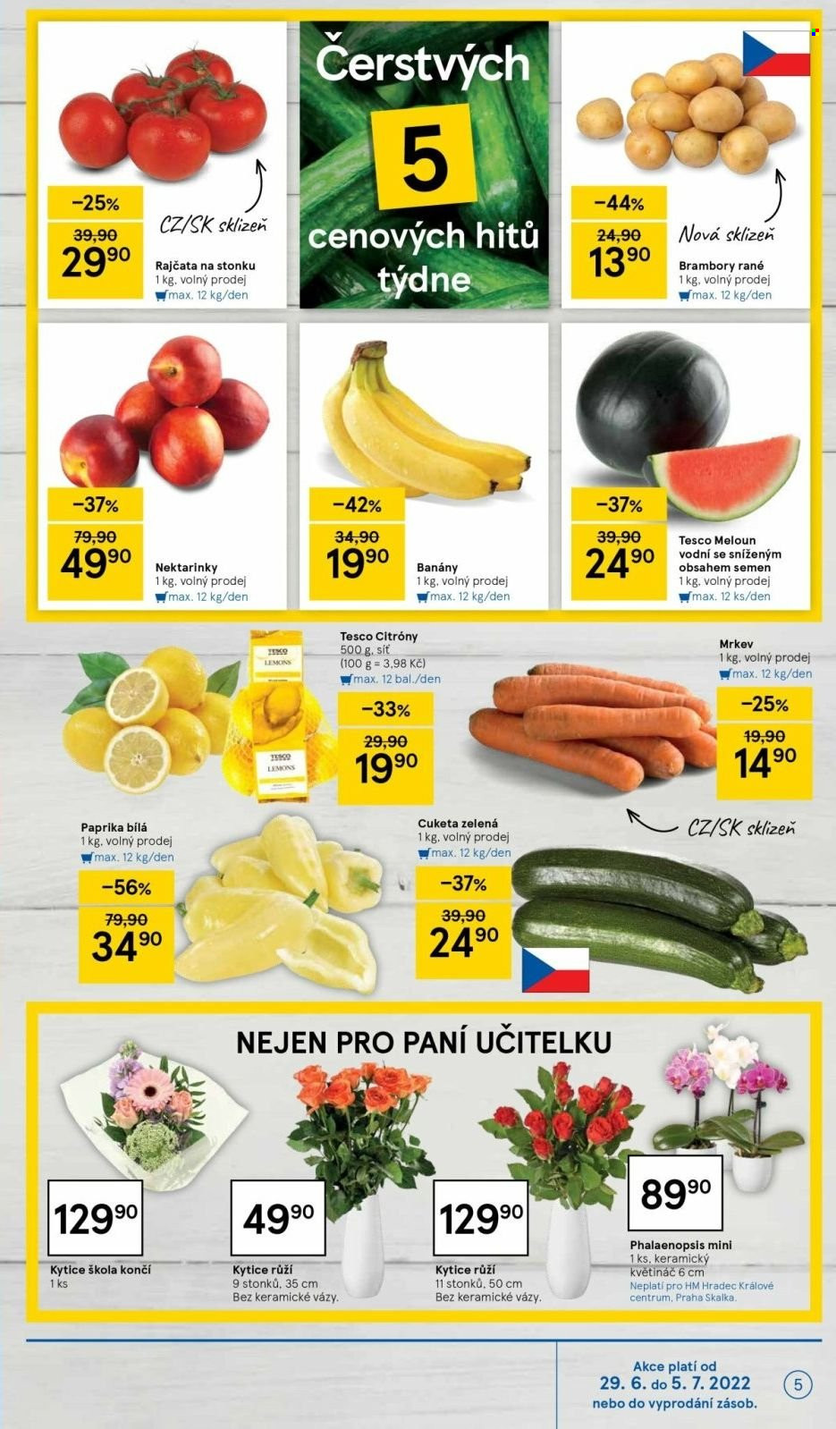 Leták TESCO - 29.6.2022 - 5.7.2022. Strana 5
