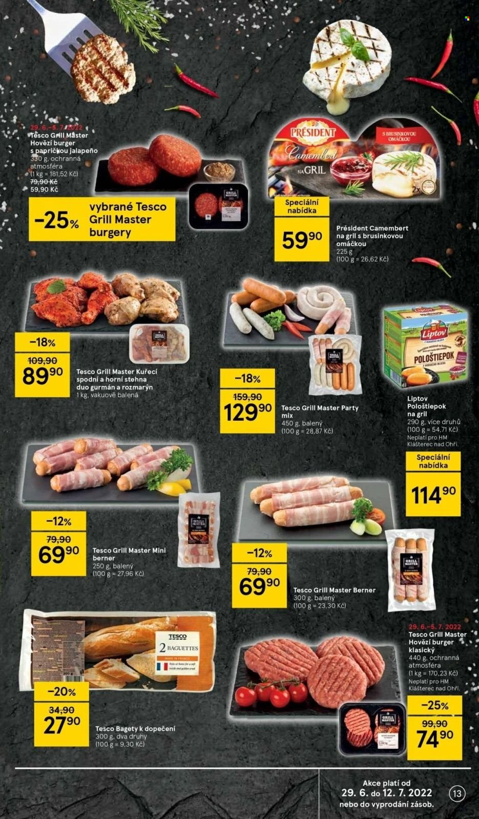Leták TESCO - 29.6.2022 - 5.7.2022. Strana 13
