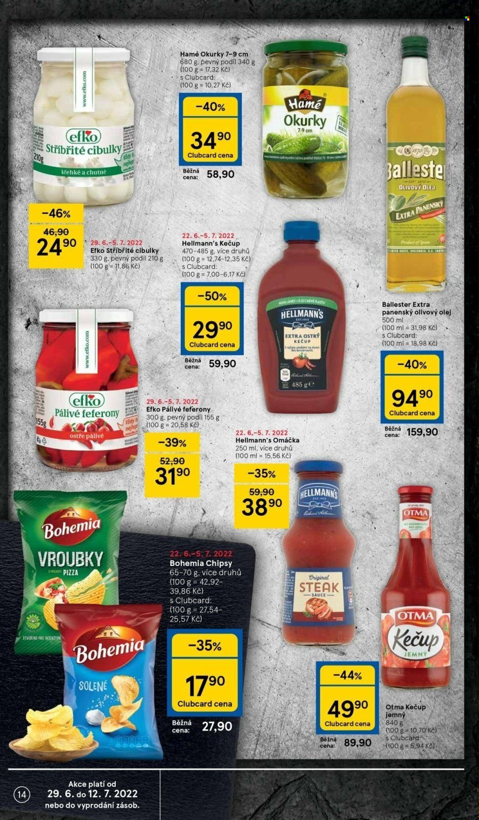Leták TESCO - 29.6.2022 - 5.7.2022. Strana 14