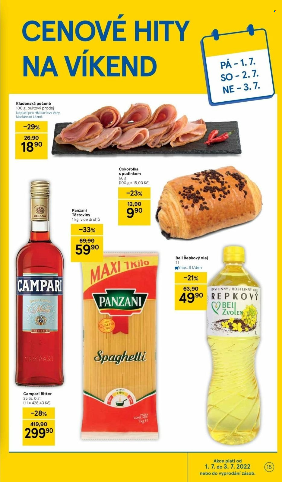 Leták TESCO - 29.6.2022 - 5.7.2022. Strana 15