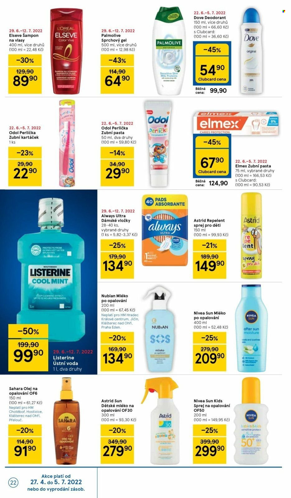 Leták TESCO - 29.6.2022 - 5.7.2022. Strana 22