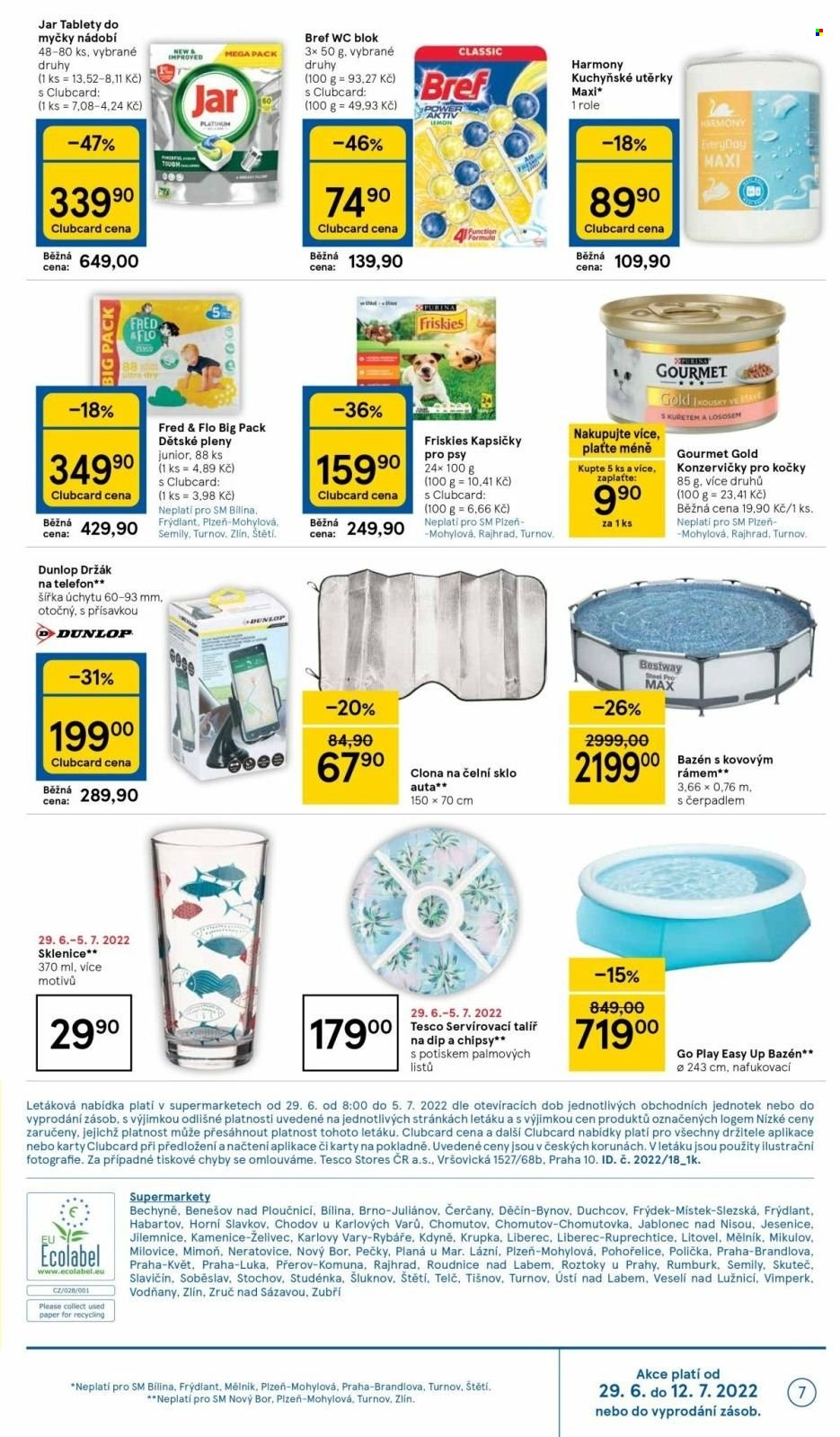 Leták TESCO supermarket - 29.6.2022 - 5.7.2022. Strana 7