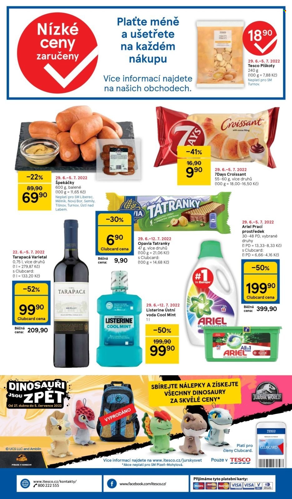 Leták TESCO supermarket - 29.6.2022 - 5.7.2022. Strana 8