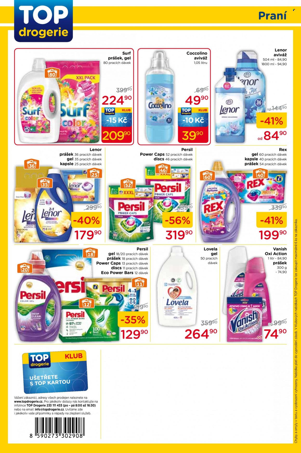 Leták TOP drogerie - 30.6.2022 - 9.7.2022. Strana 8