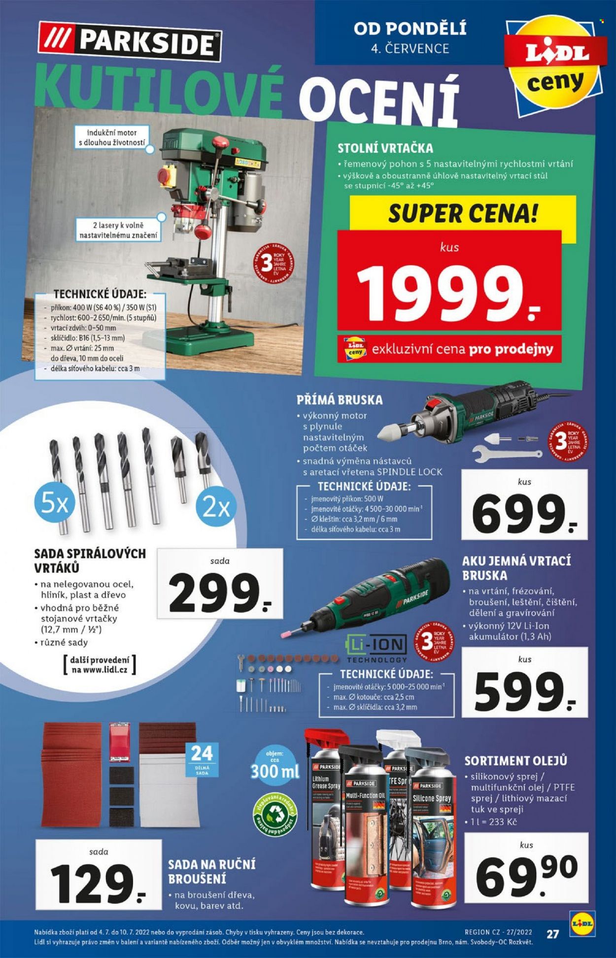 Leták Lidl - 4.7.2022 - 10.7.2022. Strana 27